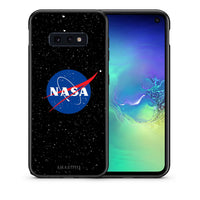Thumbnail for Θήκη Samsung S10e NASA PopArt από τη Smartfits με σχέδιο στο πίσω μέρος και μαύρο περίβλημα | Samsung S10e NASA PopArt case with colorful back and black bezels