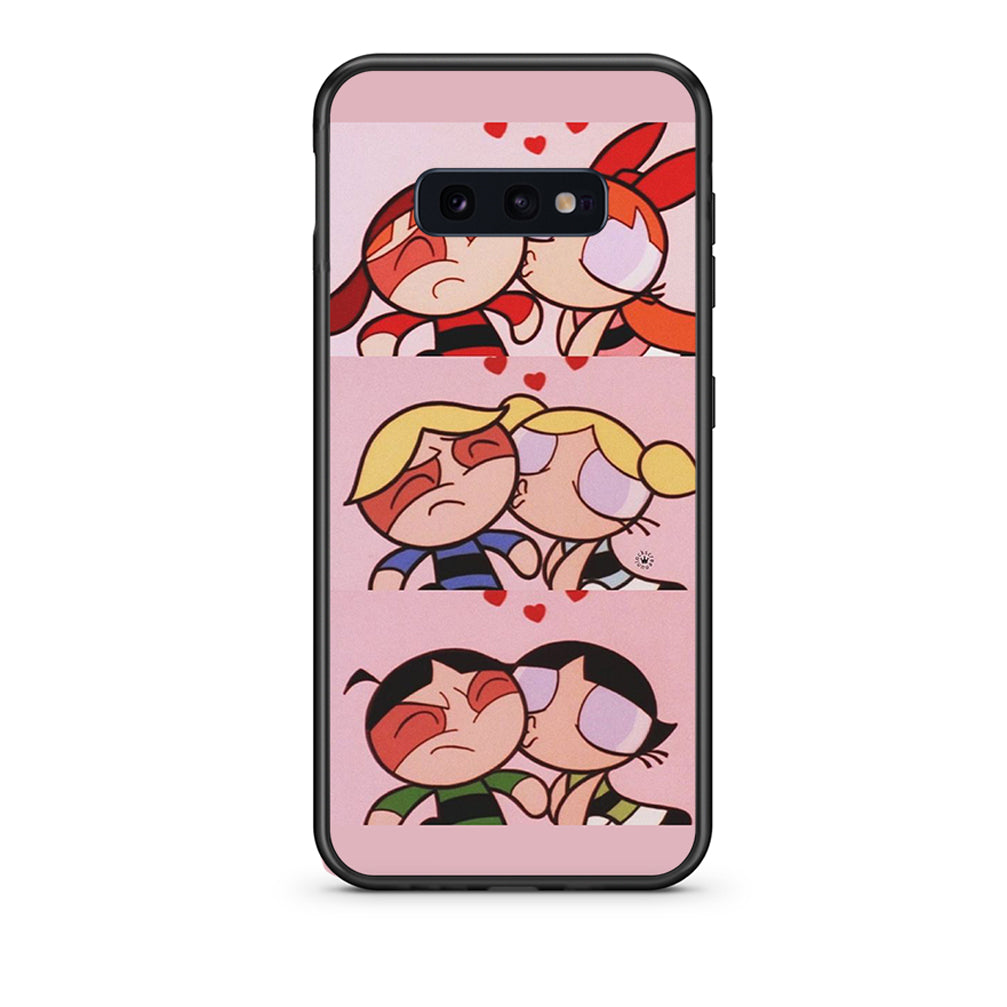 samsung s10e Puff Love Θήκη Αγίου Βαλεντίνου από τη Smartfits με σχέδιο στο πίσω μέρος και μαύρο περίβλημα | Smartphone case with colorful back and black bezels by Smartfits