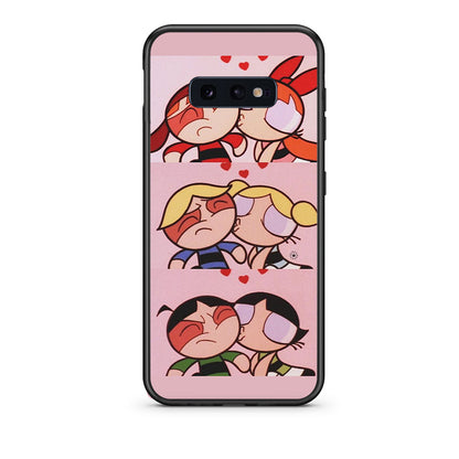 samsung s10e Puff Love Θήκη Αγίου Βαλεντίνου από τη Smartfits με σχέδιο στο πίσω μέρος και μαύρο περίβλημα | Smartphone case with colorful back and black bezels by Smartfits