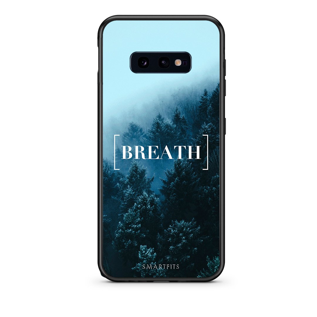 4 - samsung s10e Breath Quote case, cover, bumper