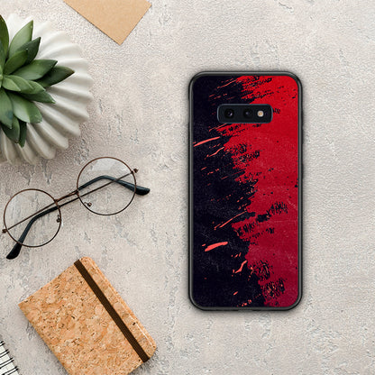 Red Paint - Samsung Galaxy S10e θήκη
