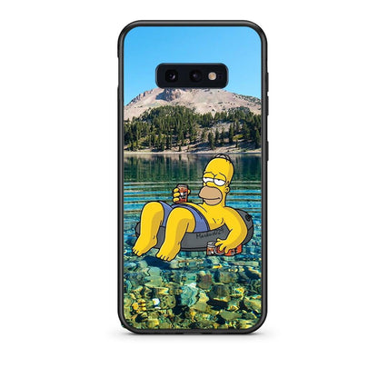 samsung s10e Summer Happiness Θήκη από τη Smartfits με σχέδιο στο πίσω μέρος και μαύρο περίβλημα | Smartphone case with colorful back and black bezels by Smartfits