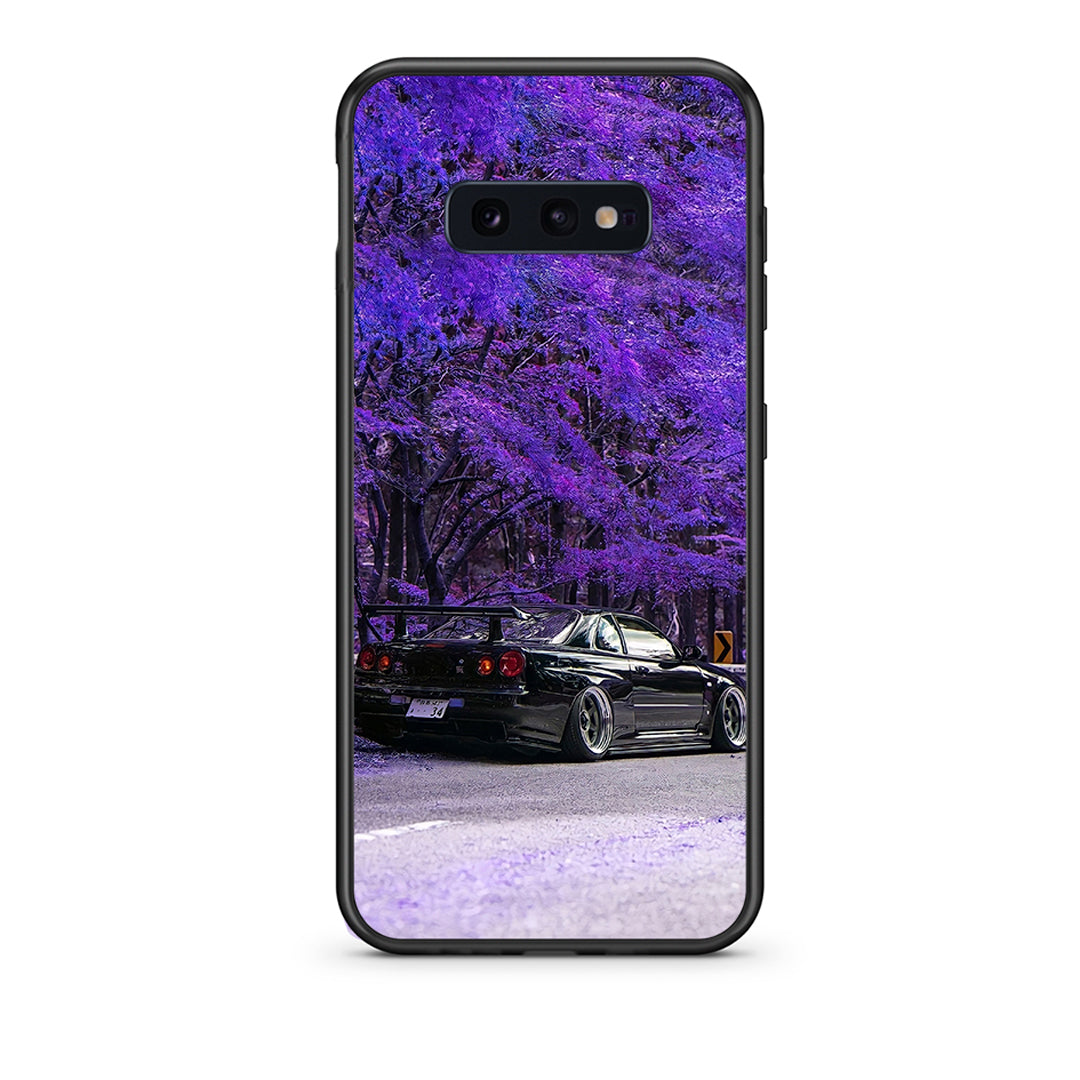 samsung s10e Super Car Θήκη Αγίου Βαλεντίνου από τη Smartfits με σχέδιο στο πίσω μέρος και μαύρο περίβλημα | Smartphone case with colorful back and black bezels by Smartfits