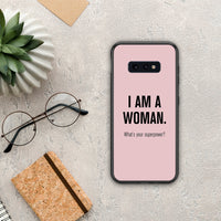 Thumbnail for Superpower Woman - Samsung Galaxy S10e θήκη