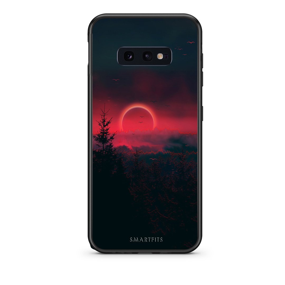 4 - samsung s10e Sunset Tropic case, cover, bumper
