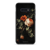 Thumbnail for samsung s10e Vintage Roses θήκη από τη Smartfits με σχέδιο στο πίσω μέρος και μαύρο περίβλημα | Smartphone case with colorful back and black bezels by Smartfits