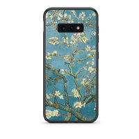 Thumbnail for samsung s10e White Blossoms θήκη από τη Smartfits με σχέδιο στο πίσω μέρος και μαύρο περίβλημα | Smartphone case with colorful back and black bezels by Smartfits