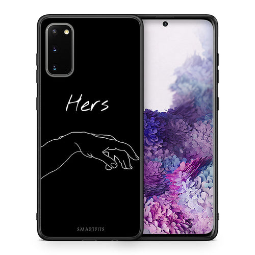 Θήκη Αγίου Βαλεντίνου Samsung S20 Aeshetic Love 1 από τη Smartfits με σχέδιο στο πίσω μέρος και μαύρο περίβλημα | Samsung S20 Aeshetic Love 1 case with colorful back and black bezels