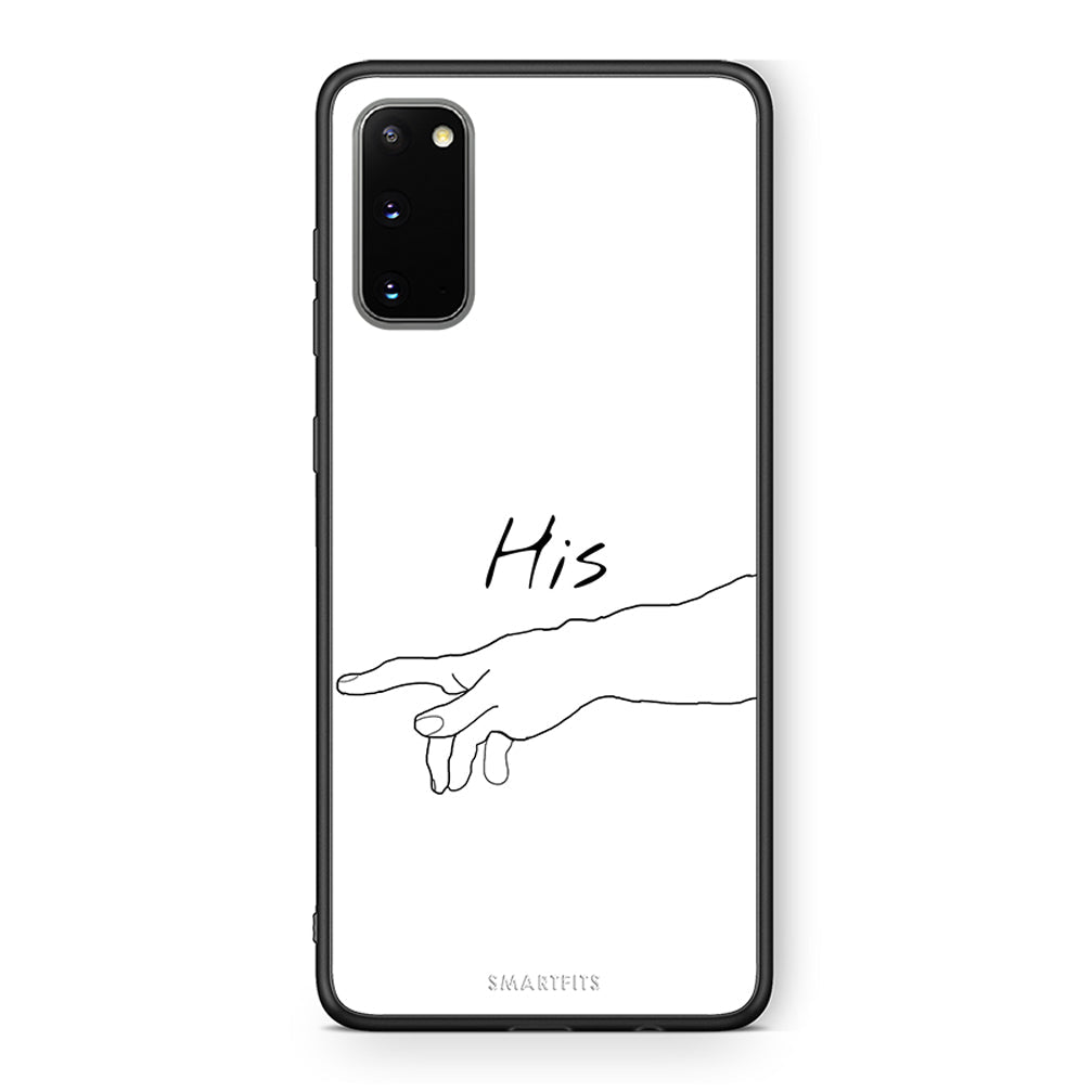 Samsung S20 Aeshetic Love 2 Θήκη Αγίου Βαλεντίνου από τη Smartfits με σχέδιο στο πίσω μέρος και μαύρο περίβλημα | Smartphone case with colorful back and black bezels by Smartfits