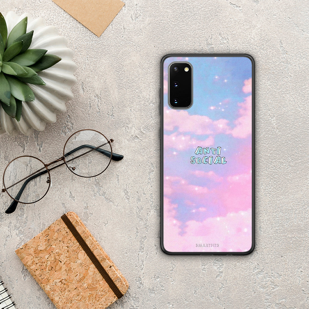 Anti Social - Samsung Galaxy S20 θήκη