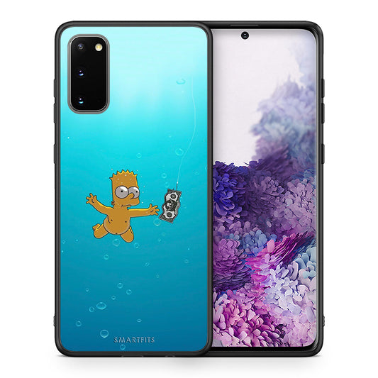Θήκη Samsung S20 Chasing Money από τη Smartfits με σχέδιο στο πίσω μέρος και μαύρο περίβλημα | Samsung S20 Chasing Money case with colorful back and black bezels