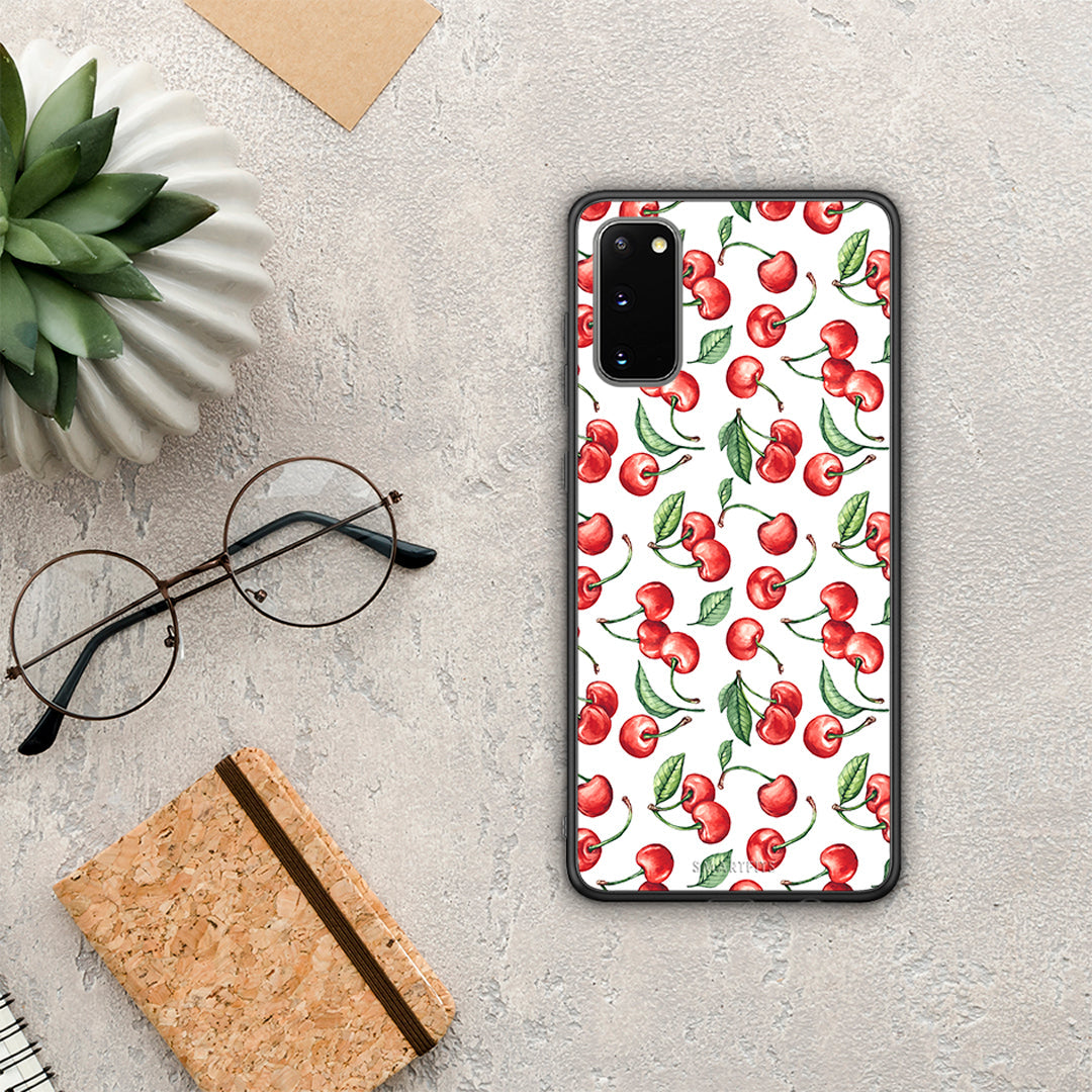 Cherry Summer - Samsung Galaxy S20 θήκη