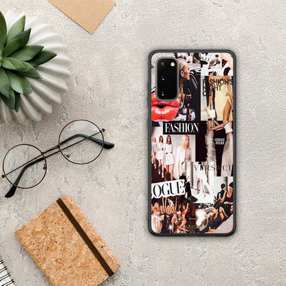 Collage Fashion - Samsung Galaxy S20 θήκη