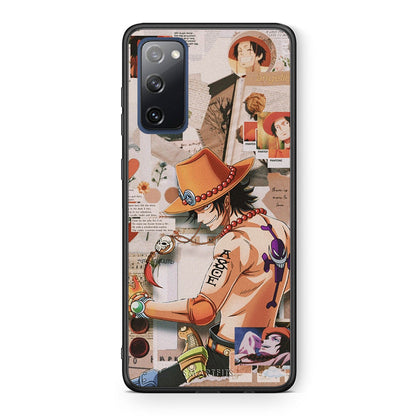 Θήκη Samsung S20 FE Anime Collage από τη Smartfits με σχέδιο στο πίσω μέρος και μαύρο περίβλημα | Samsung S20 FE Anime Collage case with colorful back and black bezels