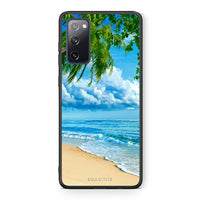 Thumbnail for Θήκη Samsung S20 FE Beautiful Beach από τη Smartfits με σχέδιο στο πίσω μέρος και μαύρο περίβλημα | Samsung S20 FE Beautiful Beach case with colorful back and black bezels