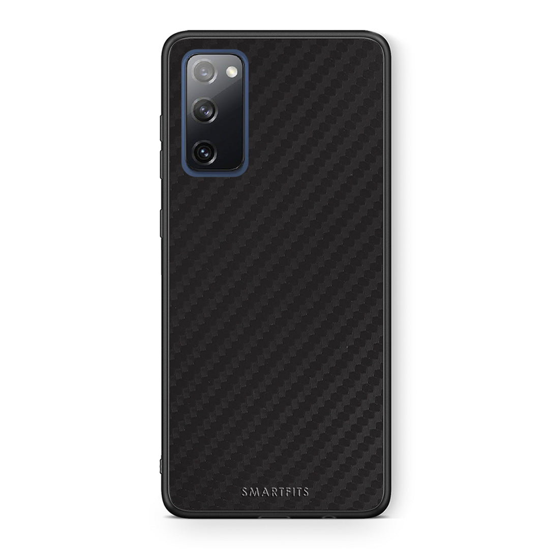 Θήκη Samsung S20 FE Carbon Black από τη Smartfits με σχέδιο στο πίσω μέρος και μαύρο περίβλημα | Samsung S20 FE Carbon Black case with colorful back and black bezels