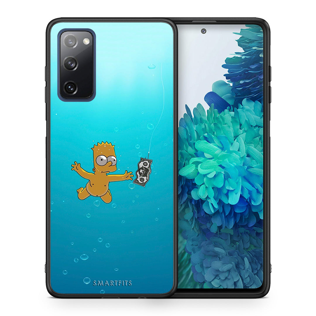 Θήκη Samsung S20 FE Chasing Money από τη Smartfits με σχέδιο στο πίσω μέρος και μαύρο περίβλημα | Samsung S20 FE Chasing Money case with colorful back and black bezels