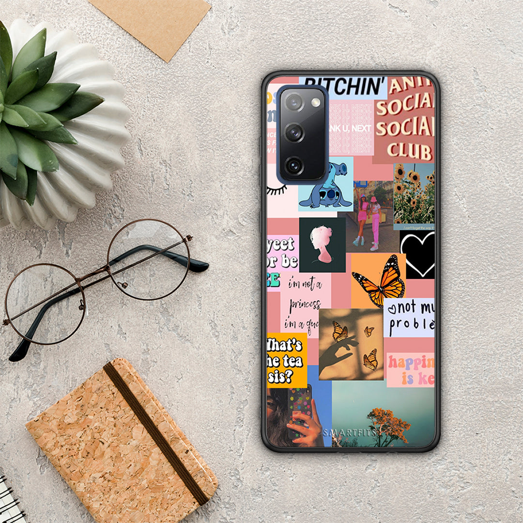 Collage Bitchin - Samsung Galaxy S20 FE θήκη
