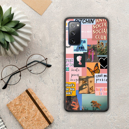 Collage Bitchin - Samsung Galaxy S20 FE θήκη