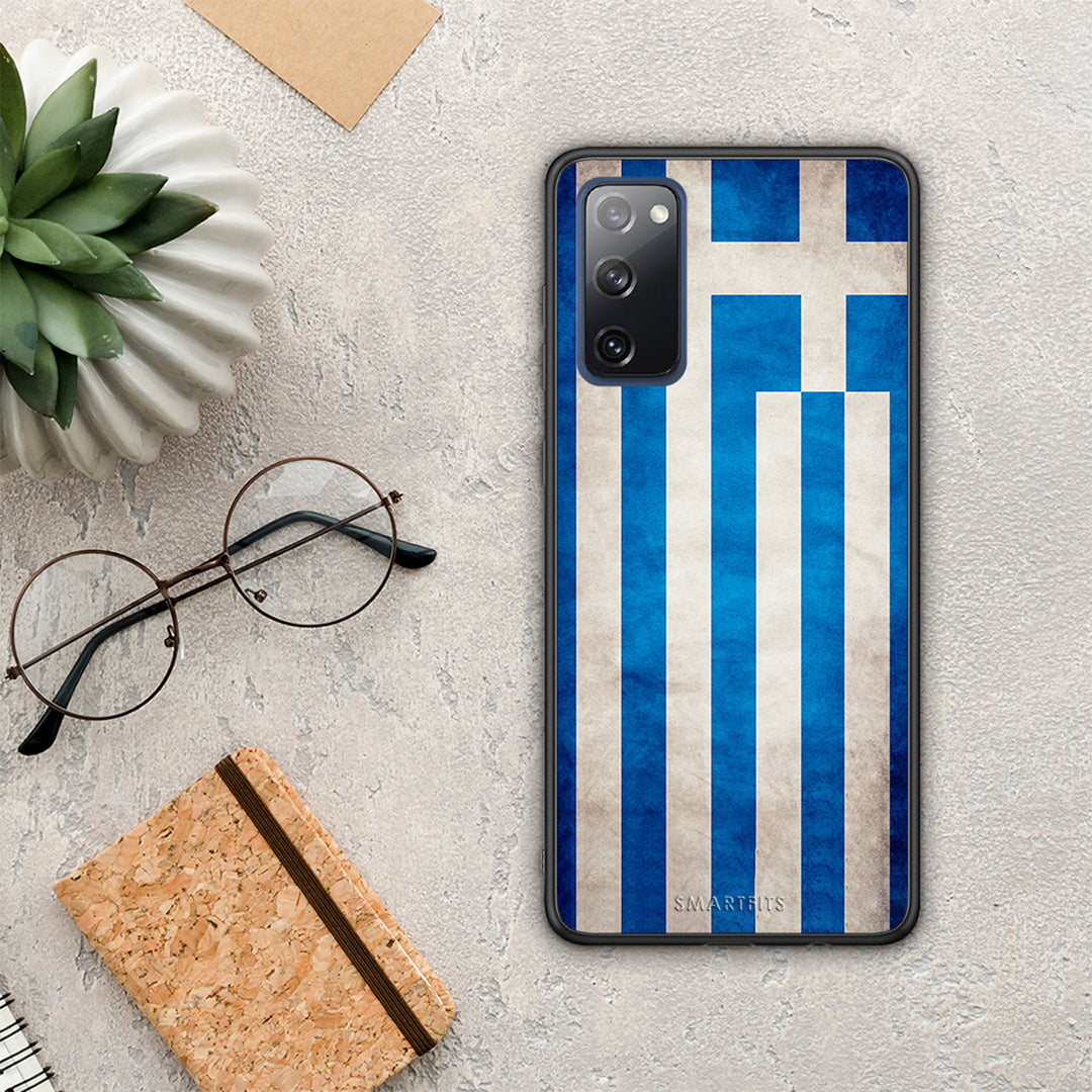Flag Greek - Samsung Galaxy S20 FE θήκη