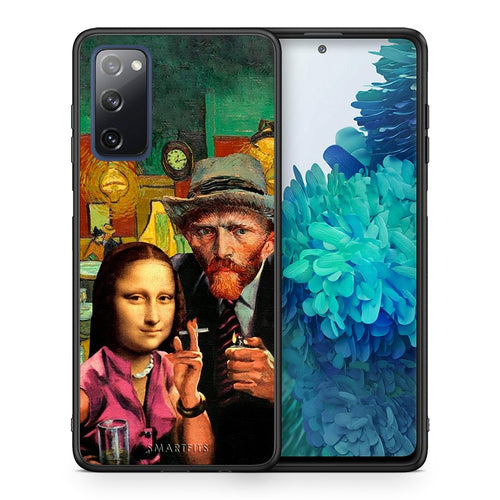 Θήκη Samsung S20 FE Funny Art από τη Smartfits με σχέδιο στο πίσω μέρος και μαύρο περίβλημα | Samsung S20 FE Funny Art case with colorful back and black bezels