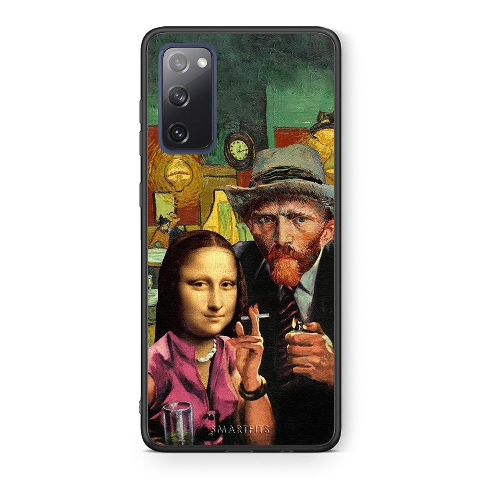 Θήκη Samsung S20 FE Funny Art από τη Smartfits με σχέδιο στο πίσω μέρος και μαύρο περίβλημα | Samsung S20 FE Funny Art case with colorful back and black bezels