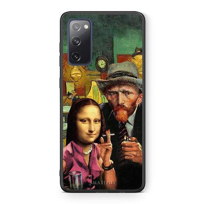 Θήκη Samsung S20 FE Funny Art από τη Smartfits με σχέδιο στο πίσω μέρος και μαύρο περίβλημα | Samsung S20 FE Funny Art case with colorful back and black bezels