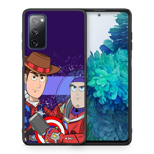 Θήκη Samsung S20 FE Infinity Story από τη Smartfits με σχέδιο στο πίσω μέρος και μαύρο περίβλημα | Samsung S20 FE Infinity Story case with colorful back and black bezels