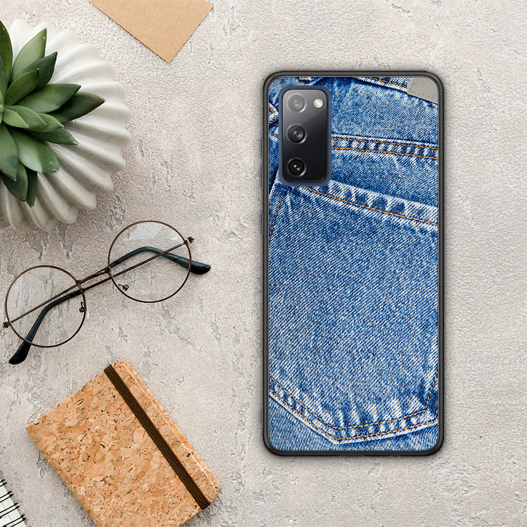 Jeans Pocket - Samsung Galaxy S20 FE θήκη