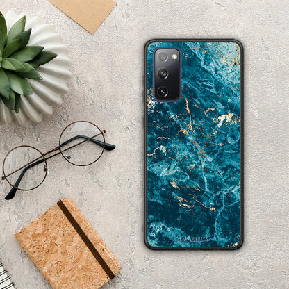 Marble Blue - Samsung Galaxy S20 FE θήκη