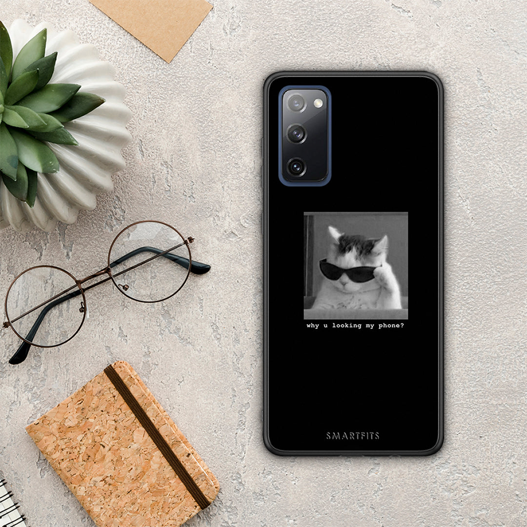 Meme Cat - Samsung Galaxy S20 FE θήκη