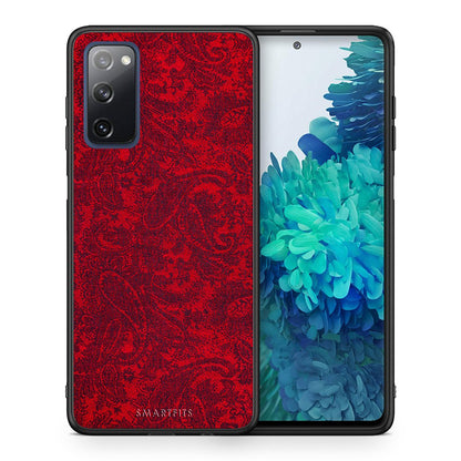 Θήκη Samsung S20 FE Paisley Cashmere από τη Smartfits με σχέδιο στο πίσω μέρος και μαύρο περίβλημα | Samsung S20 FE Paisley Cashmere case with colorful back and black bezels