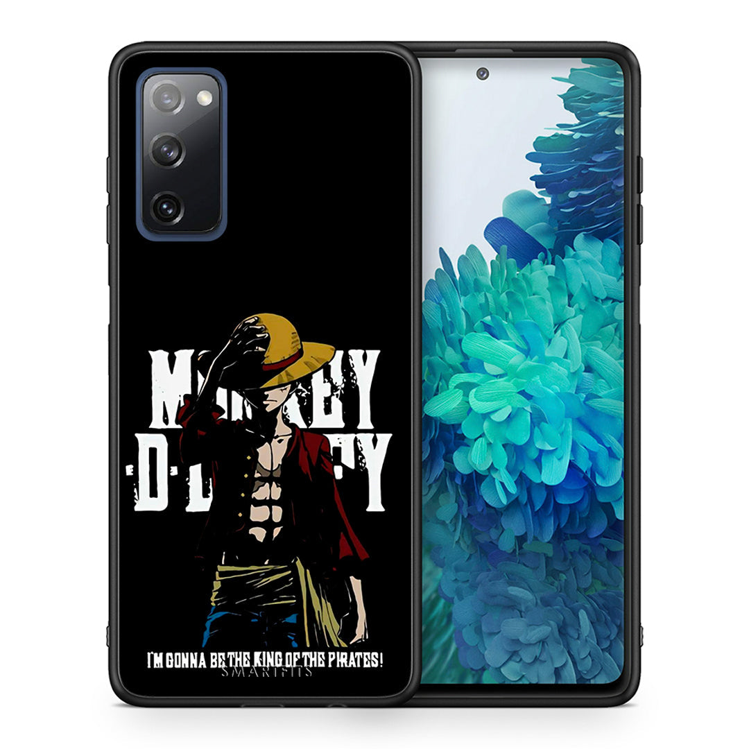 Θήκη Samsung S20 FE Pirate King από τη Smartfits με σχέδιο στο πίσω μέρος και μαύρο περίβλημα | Samsung S20 FE Pirate King case with colorful back and black bezels