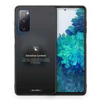 Thumbnail for Θήκη Samsung S20 FE Sensitive Content από τη Smartfits με σχέδιο στο πίσω μέρος και μαύρο περίβλημα | Samsung S20 FE Sensitive Content case with colorful back and black bezels