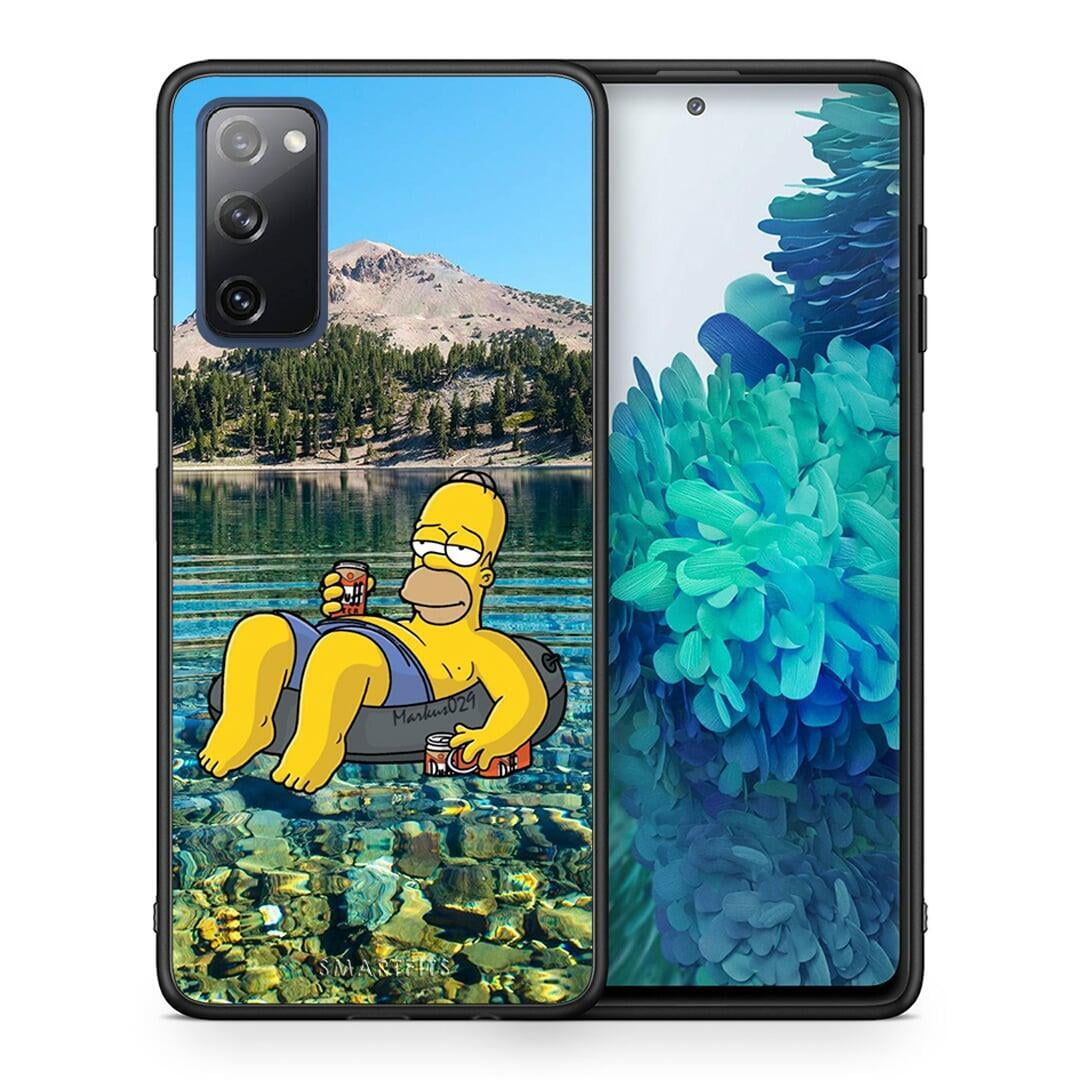 Θήκη Samsung S20 FE Summer Happiness από τη Smartfits με σχέδιο στο πίσω μέρος και μαύρο περίβλημα | Samsung S20 FE Summer Happiness case with colorful back and black bezels