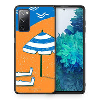 Thumbnail for Θήκη Samsung S20 FE Summering από τη Smartfits με σχέδιο στο πίσω μέρος και μαύρο περίβλημα | Samsung S20 FE Summering case with colorful back and black bezels