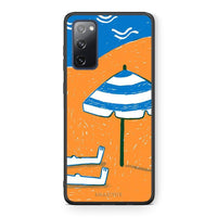 Thumbnail for Θήκη Samsung S20 FE Summering από τη Smartfits με σχέδιο στο πίσω μέρος και μαύρο περίβλημα | Samsung S20 FE Summering case with colorful back and black bezels