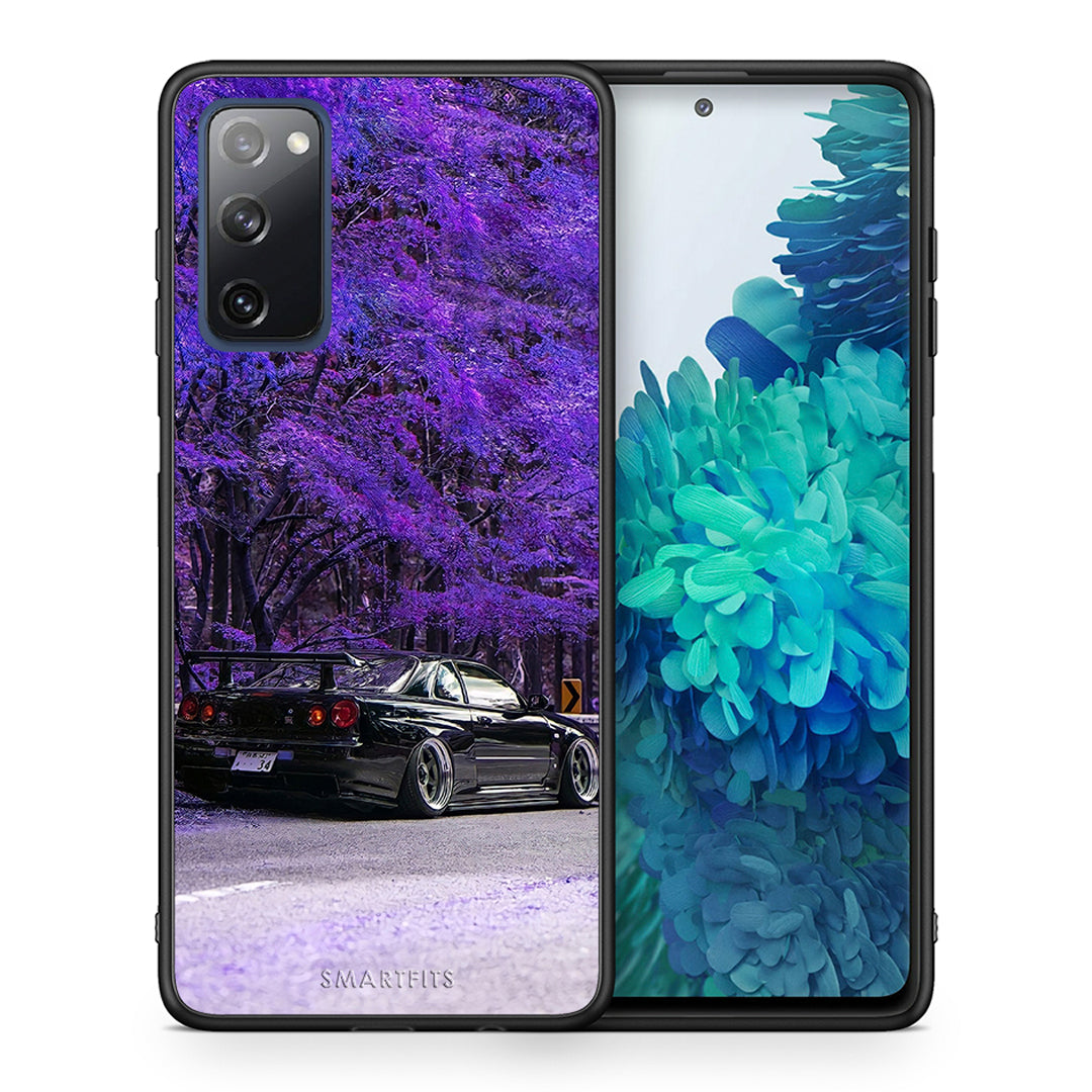 Θήκη Αγίου Βαλεντίνου Samsung S20 FE Super Car από τη Smartfits με σχέδιο στο πίσω μέρος και μαύρο περίβλημα | Samsung S20 FE Super Car case with colorful back and black bezels