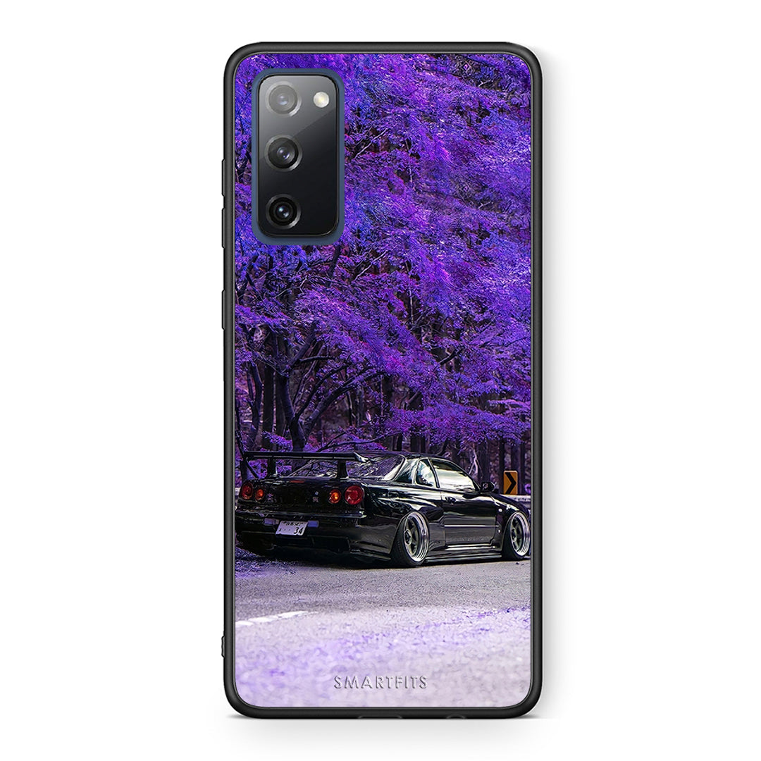 Θήκη Αγίου Βαλεντίνου Samsung S20 FE Super Car από τη Smartfits με σχέδιο στο πίσω μέρος και μαύρο περίβλημα | Samsung S20 FE Super Car case with colorful back and black bezels