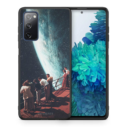 Θήκη Samsung S20 FE Surreal View από τη Smartfits με σχέδιο στο πίσω μέρος και μαύρο περίβλημα | Samsung S20 FE Surreal View case with colorful back and black bezels