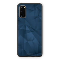 Thumbnail for 39 - Samsung S20 Blue Abstract Geometric case, cover, bumper