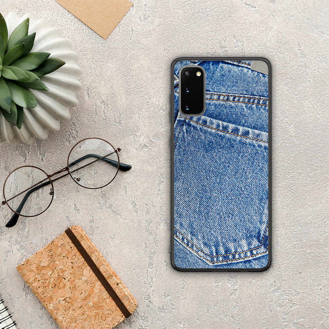 Jeans Pocket - Samsung Galaxy S20 θήκη