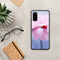 Thumbnail for Ladybug Flower - Samsung Galaxy S20 θήκη