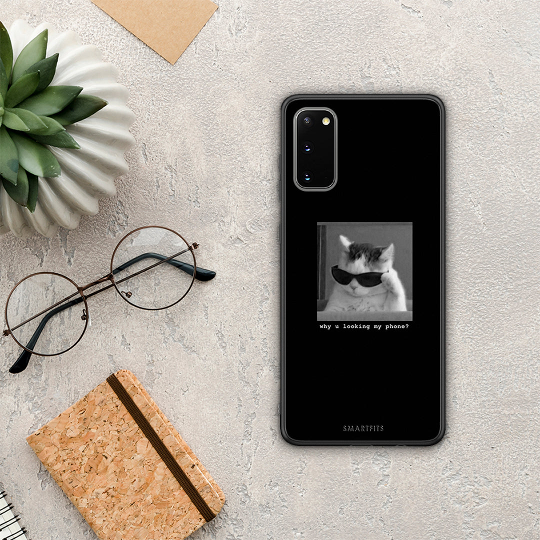 Meme Cat - Samsung Galaxy S20 θήκη