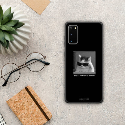 Meme Cat - Samsung Galaxy S20 θήκη