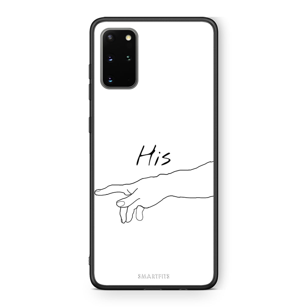 Samsung S20 Plus Aeshetic Love 2 Θήκη Αγίου Βαλεντίνου από τη Smartfits με σχέδιο στο πίσω μέρος και μαύρο περίβλημα | Smartphone case with colorful back and black bezels by Smartfits