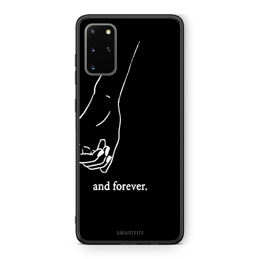 Samsung S20 Plus Always & Forever 2 Θήκη Αγίου Βαλεντίνου από τη Smartfits με σχέδιο στο πίσω μέρος και μαύρο περίβλημα | Smartphone case with colorful back and black bezels by Smartfits