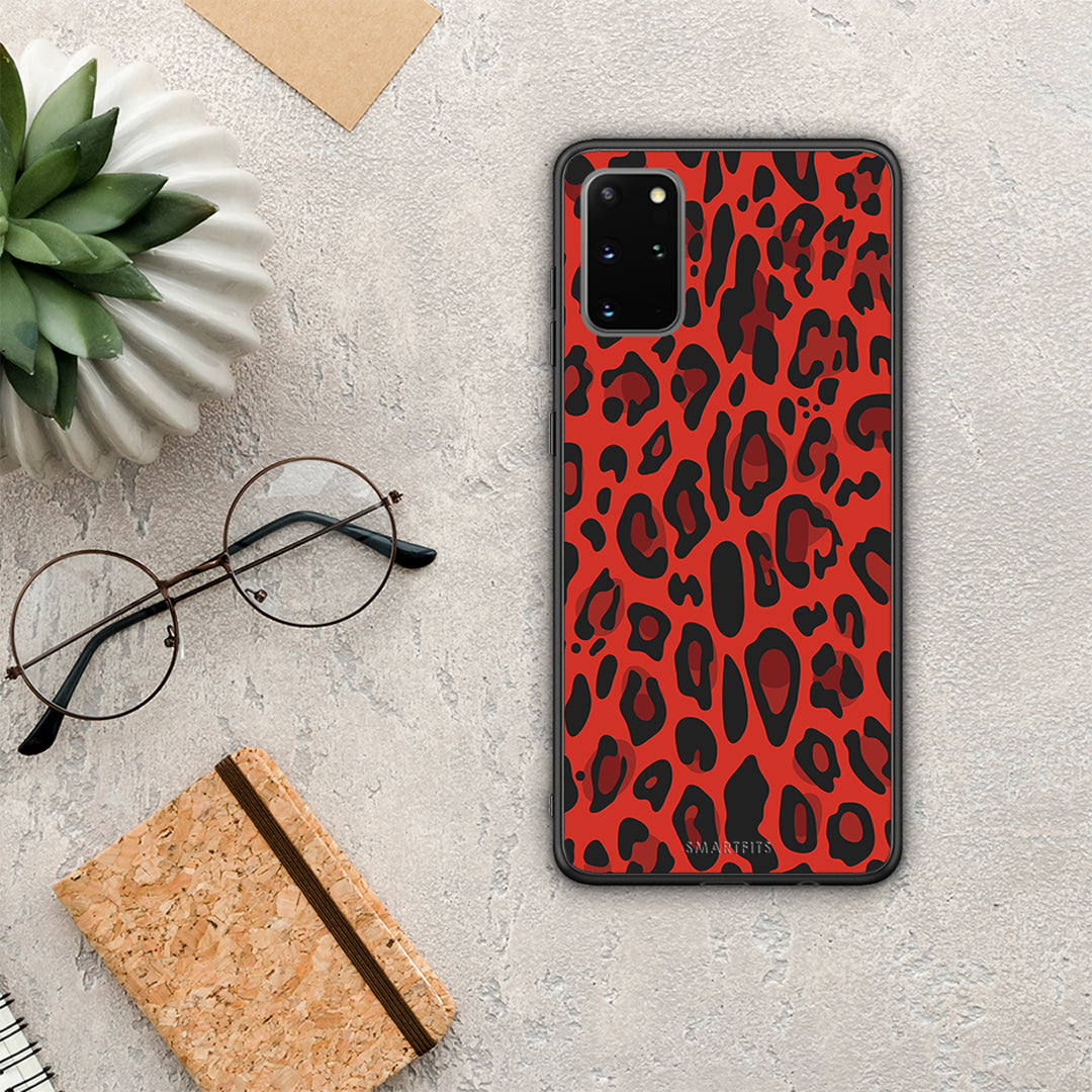 Animal Red Leopard - Samsung Galaxy S20+ θήκη