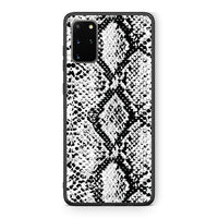 Thumbnail for 24 - Samsung S20 Plus White Snake Animal case, cover, bumper
