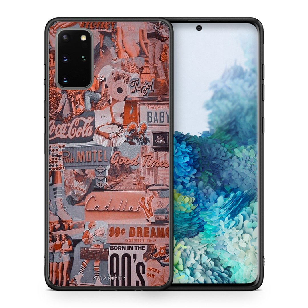 Θήκη Samsung S20 Plus Born In 90s από τη Smartfits με σχέδιο στο πίσω μέρος και μαύρο περίβλημα | Samsung S20 Plus Born In 90s case with colorful back and black bezels